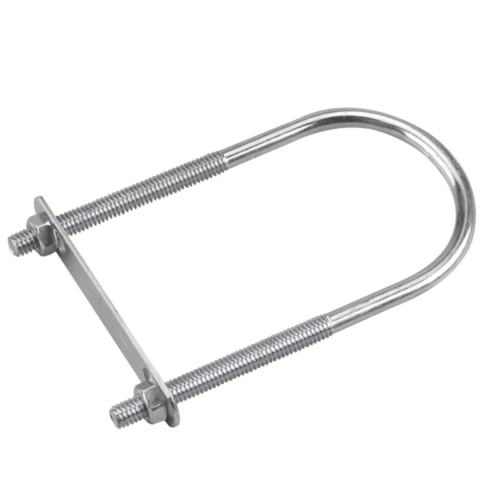 10Pk U-Bolt W/Plate & Nut 5/16X5-3/16X2½in