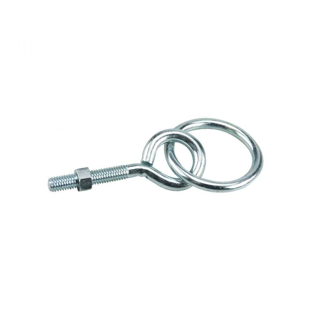 10Pk Ring Bolt 3/8 X 2½in