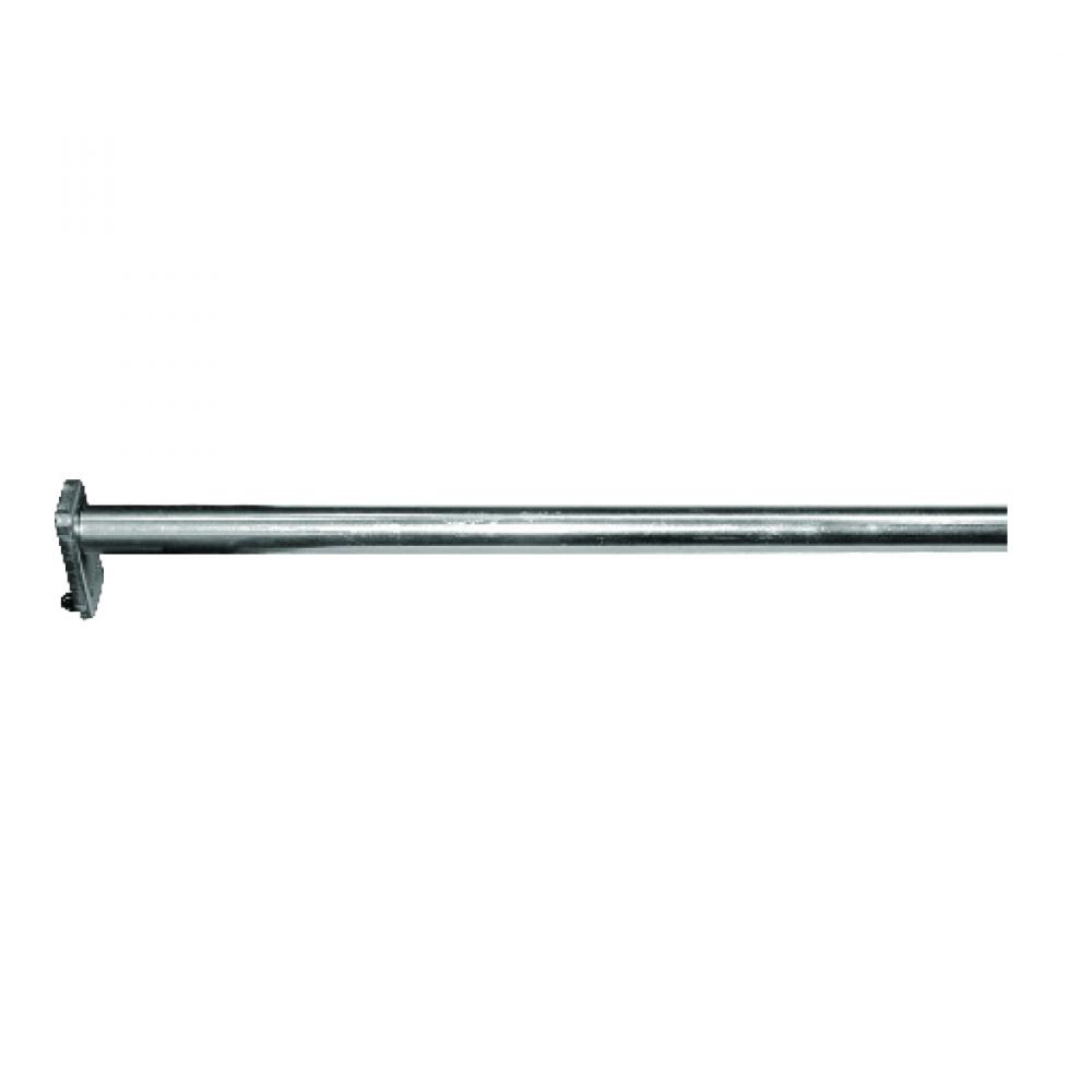Closet Rod Zinc 96in - 120in Poly Bag