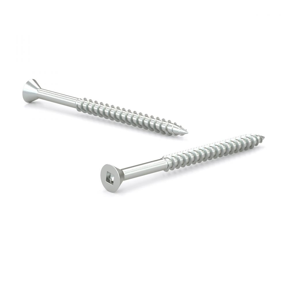 Screw Flat Head Socket Wood N°14 x 3in 100/pk