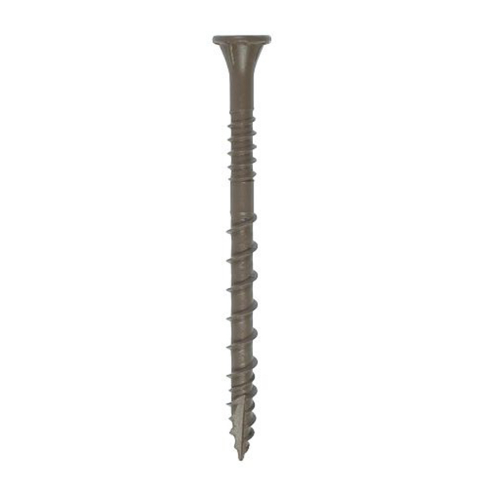 1000PK Deck-Drive™ Wood Deck Screw Strip Tan Ceramic #10 x 2½in