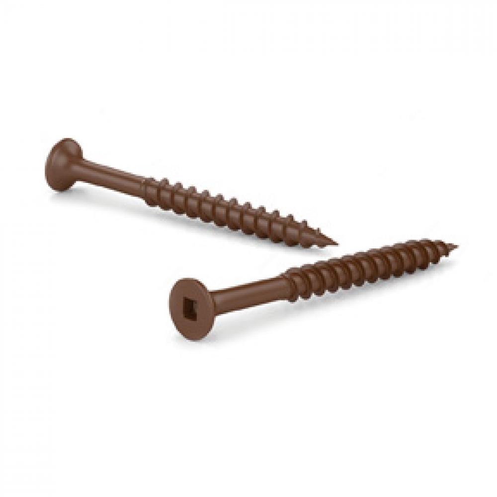 Screw Deck Brown Treated N°8 x 3in 100/Pk