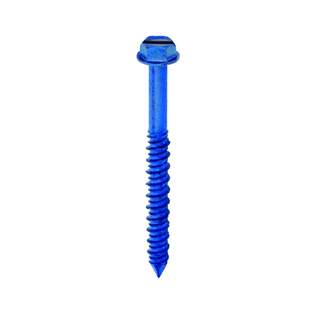Screw Concrete Hex Head ¼In X 1 ¼In 100/Pk