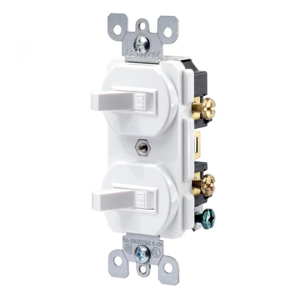 Double Switch White
