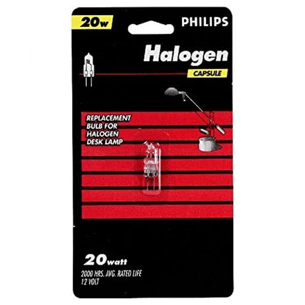 Bulb G4 Halogen Capsule 20W Bi-Pin 12V
