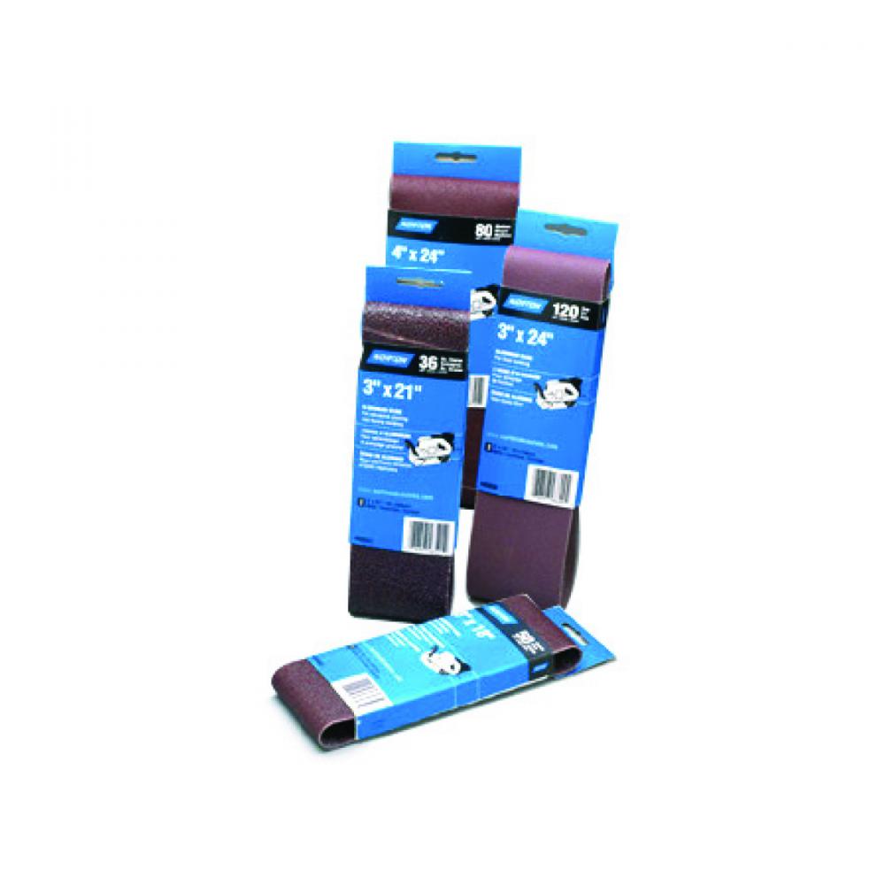 Sanding Belt 4in X 24in Medium (80 Grit) Norton 27944