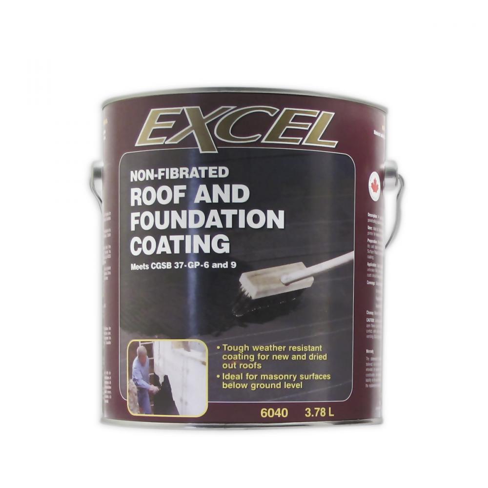 Excel Non-Fibrated Roof & Foundation Coating 3.78L
