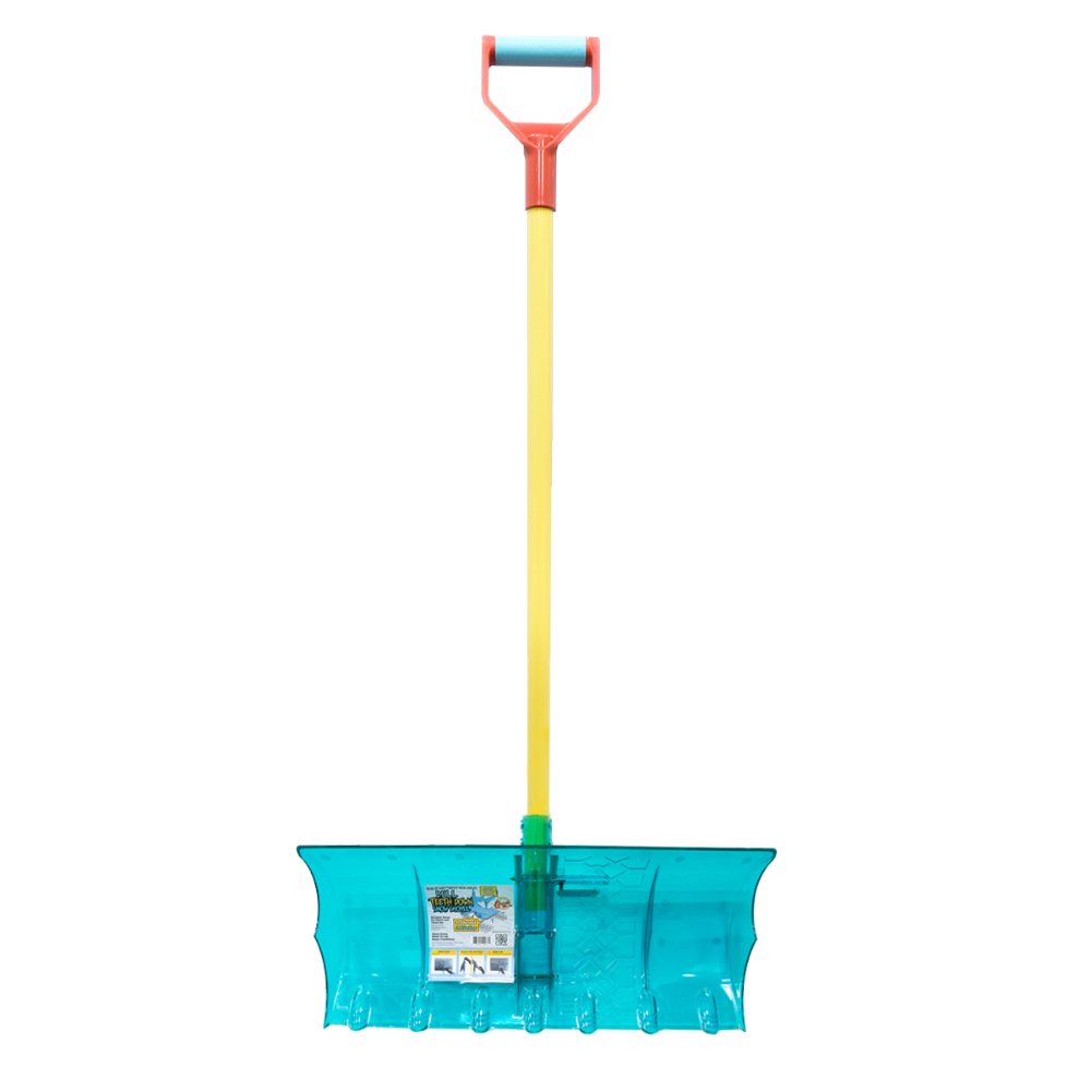 Teeth Down 2-in-1 Snow Pusher 24&#34;