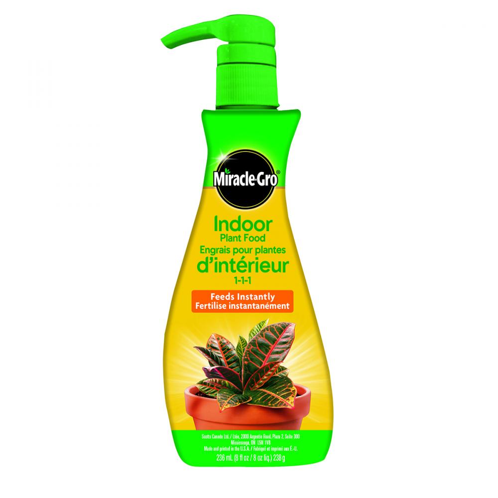 Miracle-Gro Indoor Plant Food Pump RTU 1-1-1 236mL