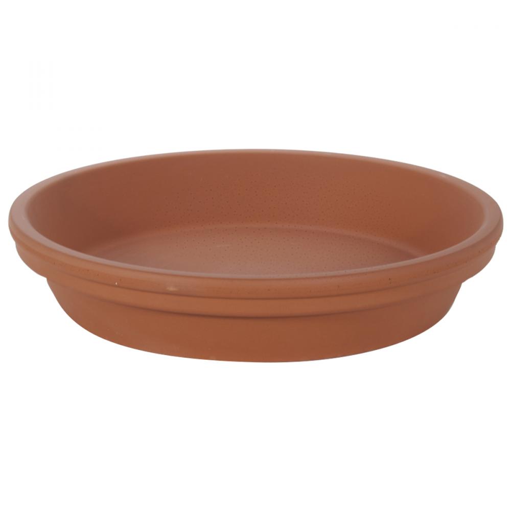 Spang Plant Saucer Clay Round Terracotta 10in