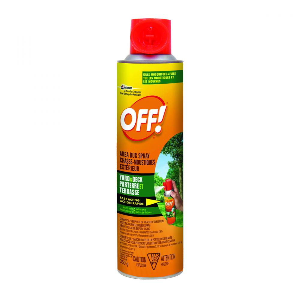 Off! Yard & Deck Area Bug Spray 350ml