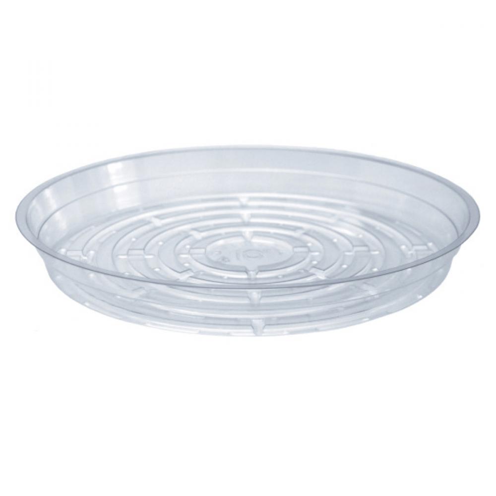 Plant Saucer Clear Vinyl Round 4in