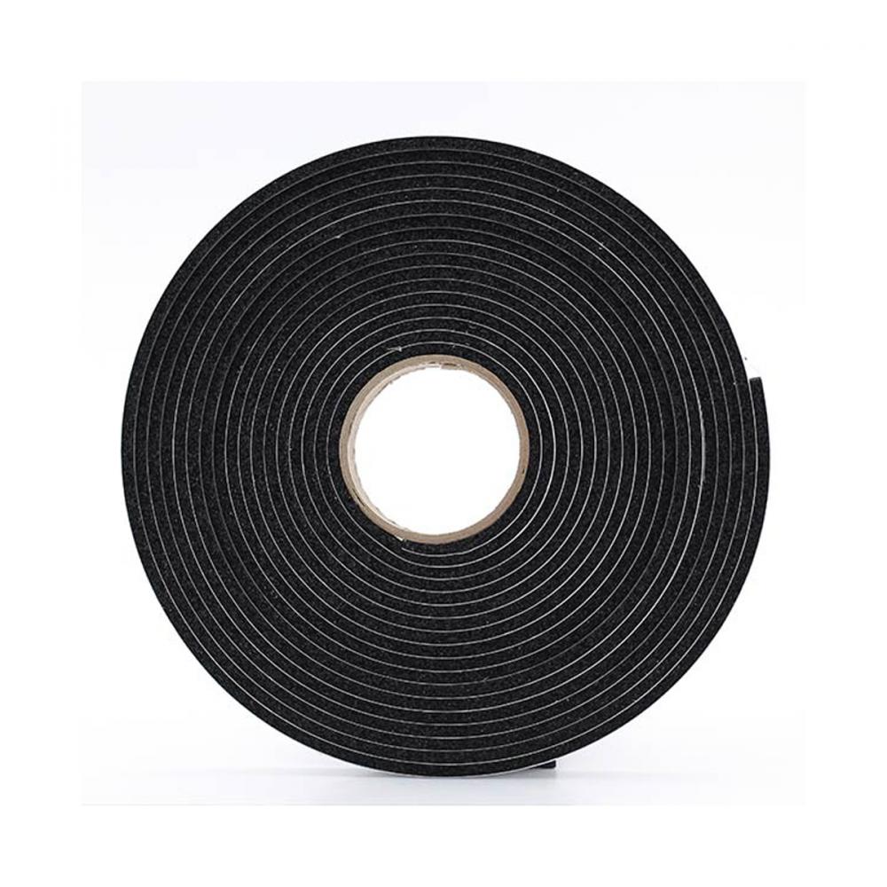 Moisture Proof Foam Insulating Tape 1/4in x 3/4in x 10ft Black