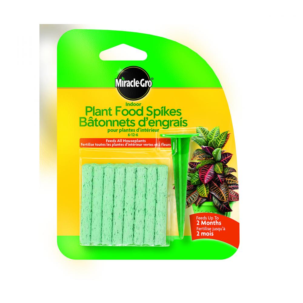 Miracle-Gro Indoor Plant Food Spikes 6-12-6  31g 24pk