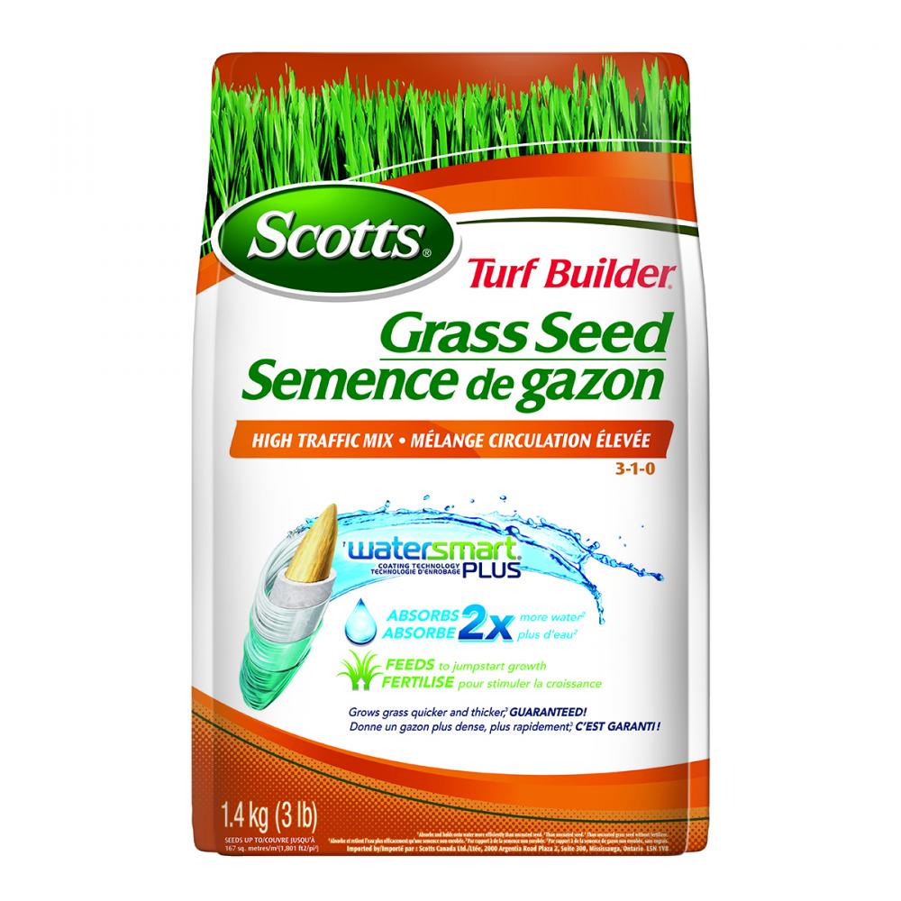 Grass Seed High Traffic Mix 3-1-0 Coated 1.4Kg