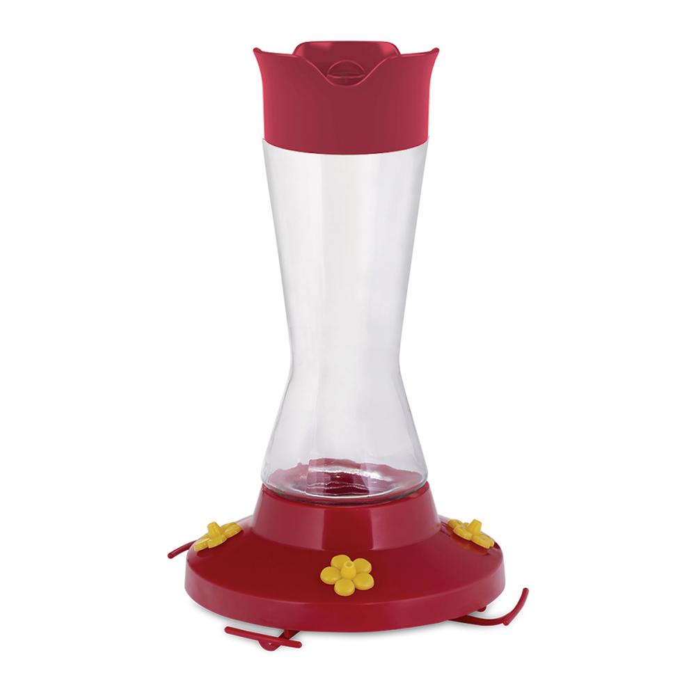 Hummingbird Feeder Glass Pinch Waist 16oz