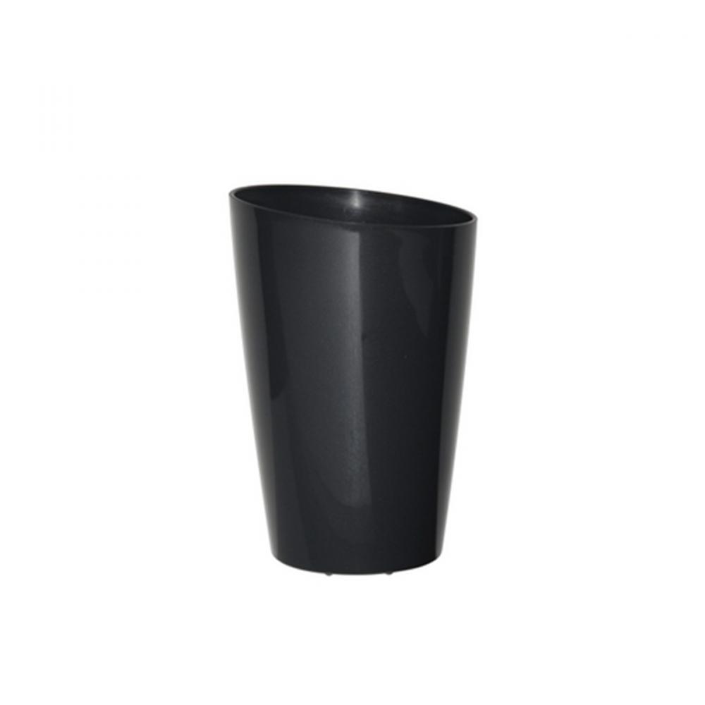 Mirage Self-Watering Tall Planter Slate 13in