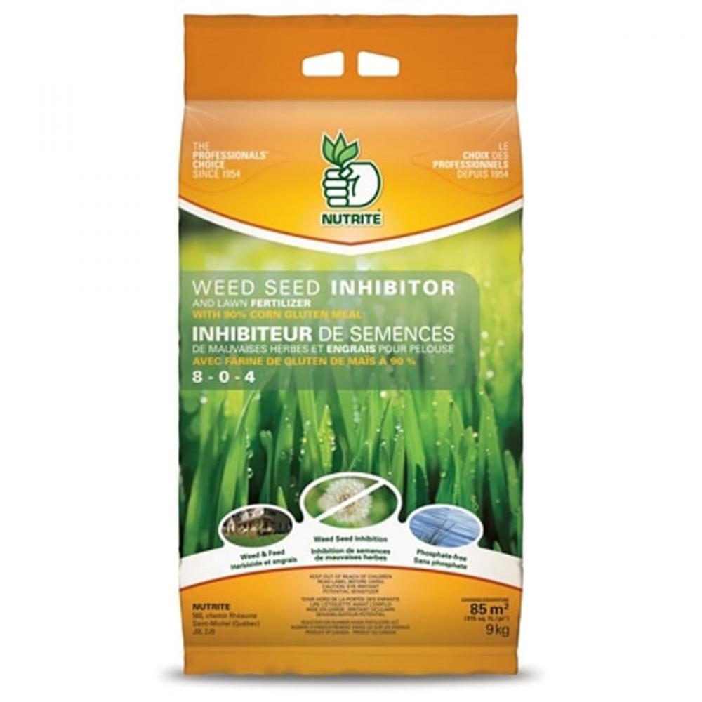 Nutrite Weed Seed Inhibitor & Fertilizer 100% Natural 8-0-4  9kg