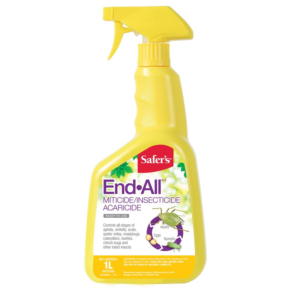 Safer&#39;s End-All Miticide/Insecticide Acaricide RTU 1L