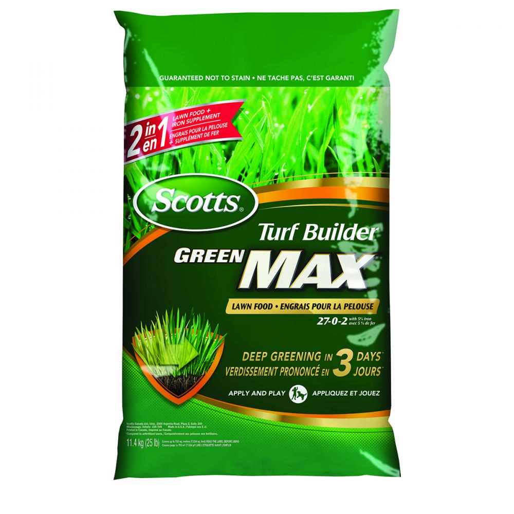Turf Builder Green Max Lawn Food 27-0-2  11.4kg/700m²