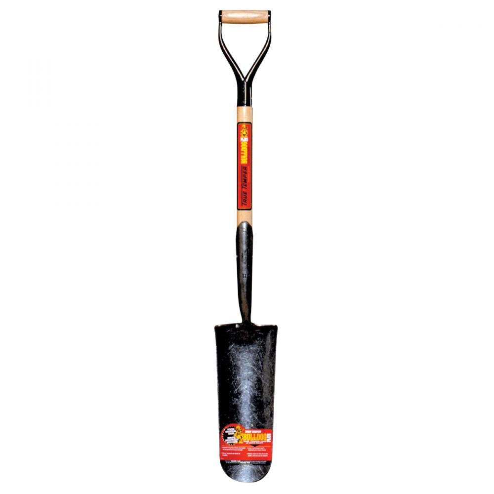 Pro Drain Spade Forged 39.5&#34; x 5-1/2&#34; Wood D-Grip Handle