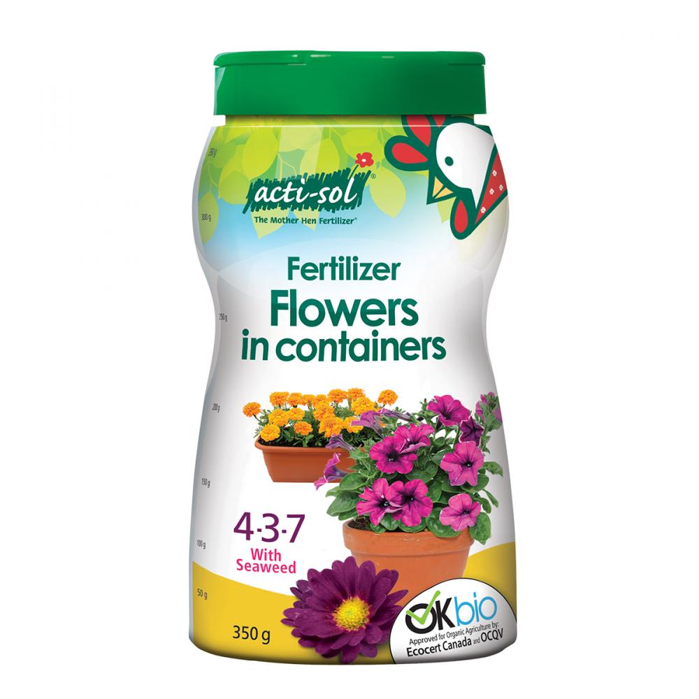 Acti-Sol On The Go Annual Flowers Fertilizer 350G 4-3-7