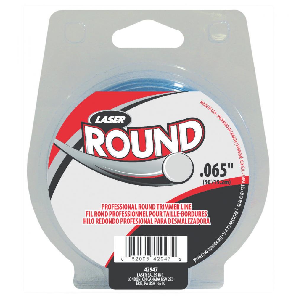 Grass Trimmer Line Round .065x50ft Blue