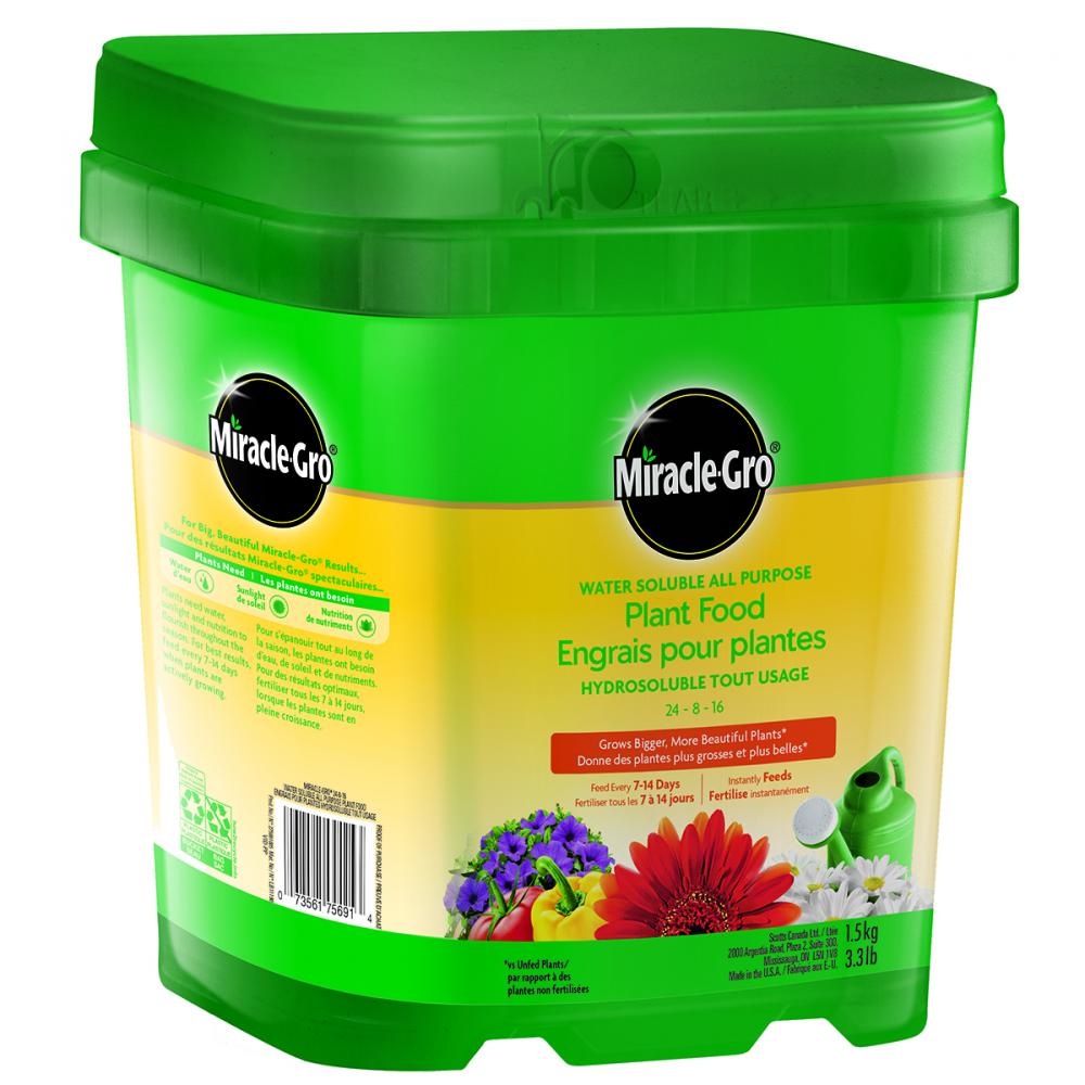 Miracle-Gro Water Soluble All Purpose Plant Food 24-8-16  1.5kg