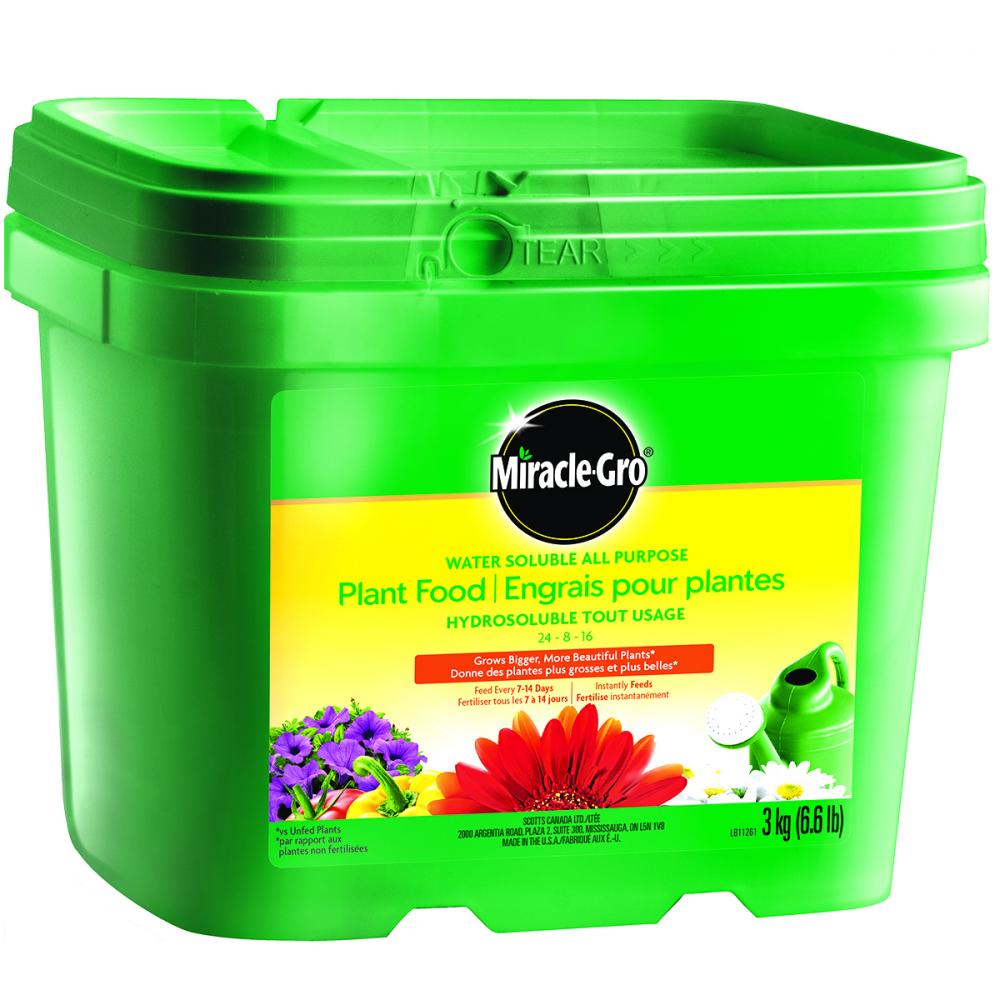 Miracle-Gro Water Soluble All Purpose Plant Food 24-8-16  3.0kg