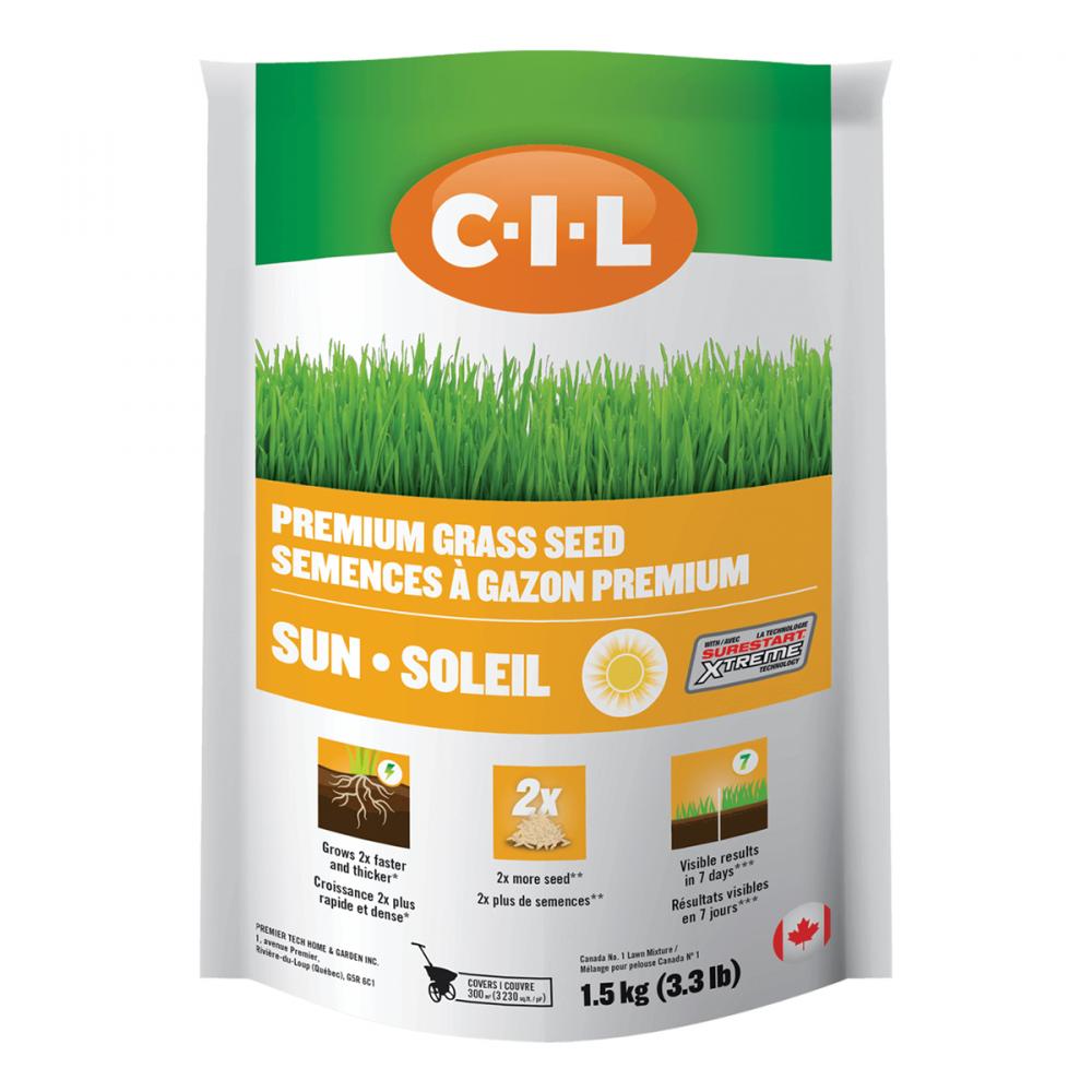 C-I-L Grass Seed With SureStart Xtreme Sun 1.5 KG