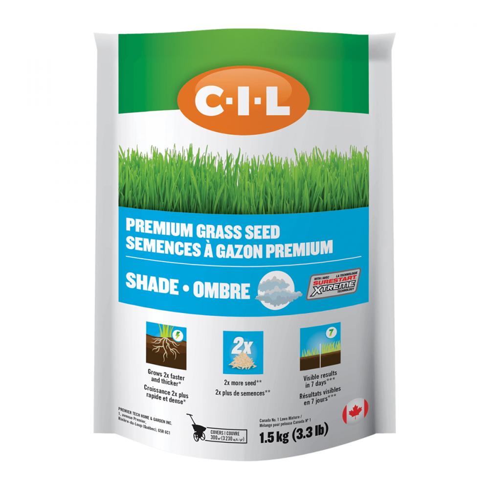 C-I-L  Grass Seed with SureStart Xtreme Shade 1.5 KG
