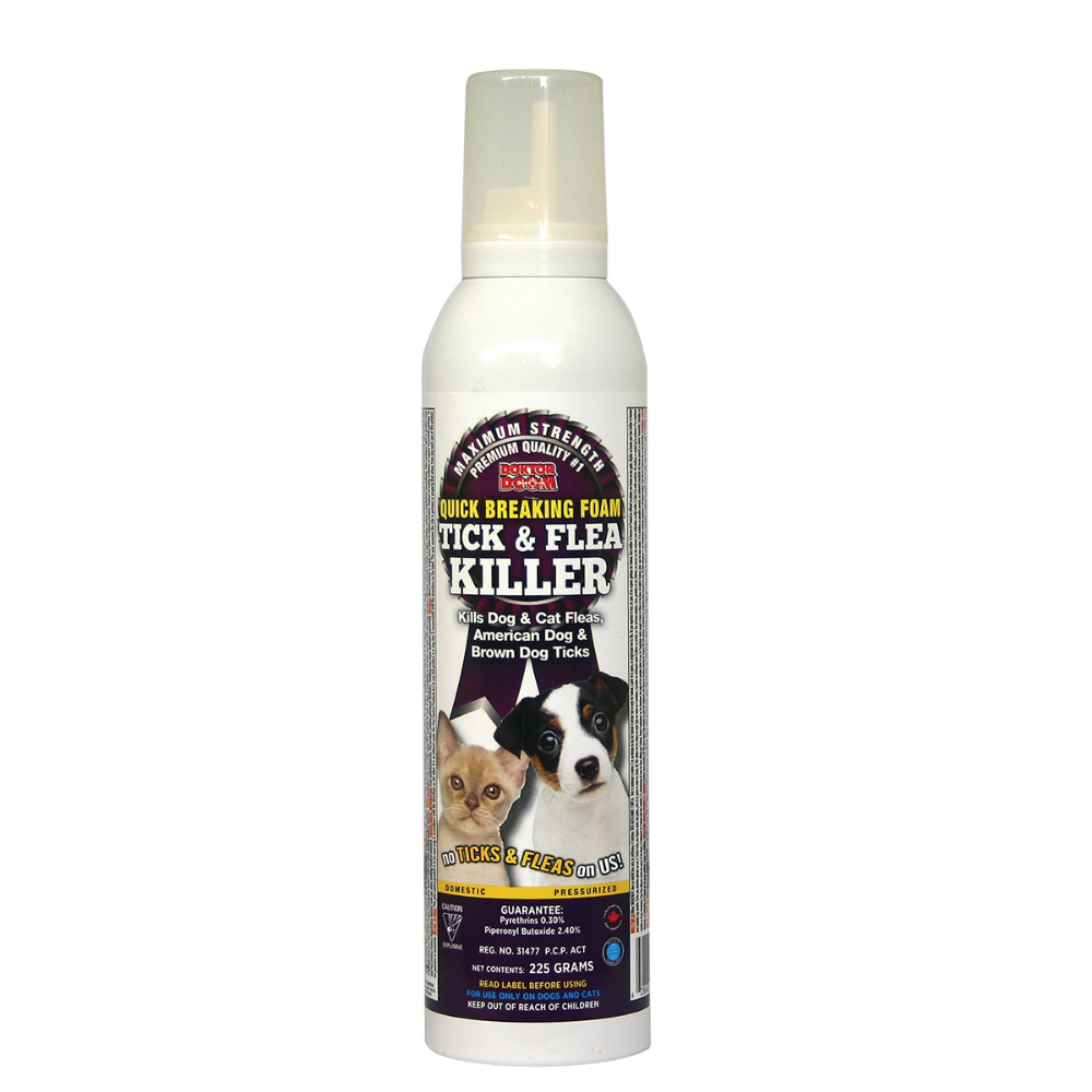 Tick & Flea Killer Quick Breaking Foam 225g