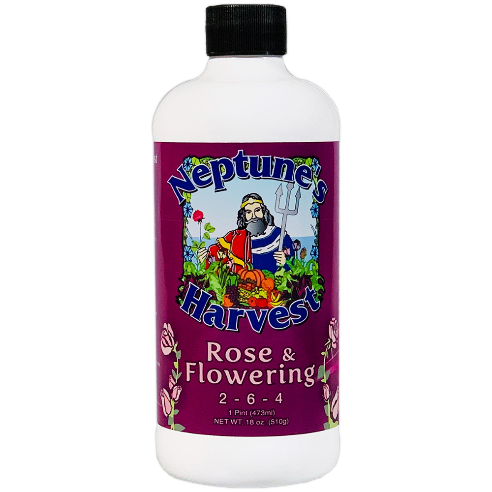 Fish-Seaweed Fertilizer for Rose and Flowers 2-6-4 18oz