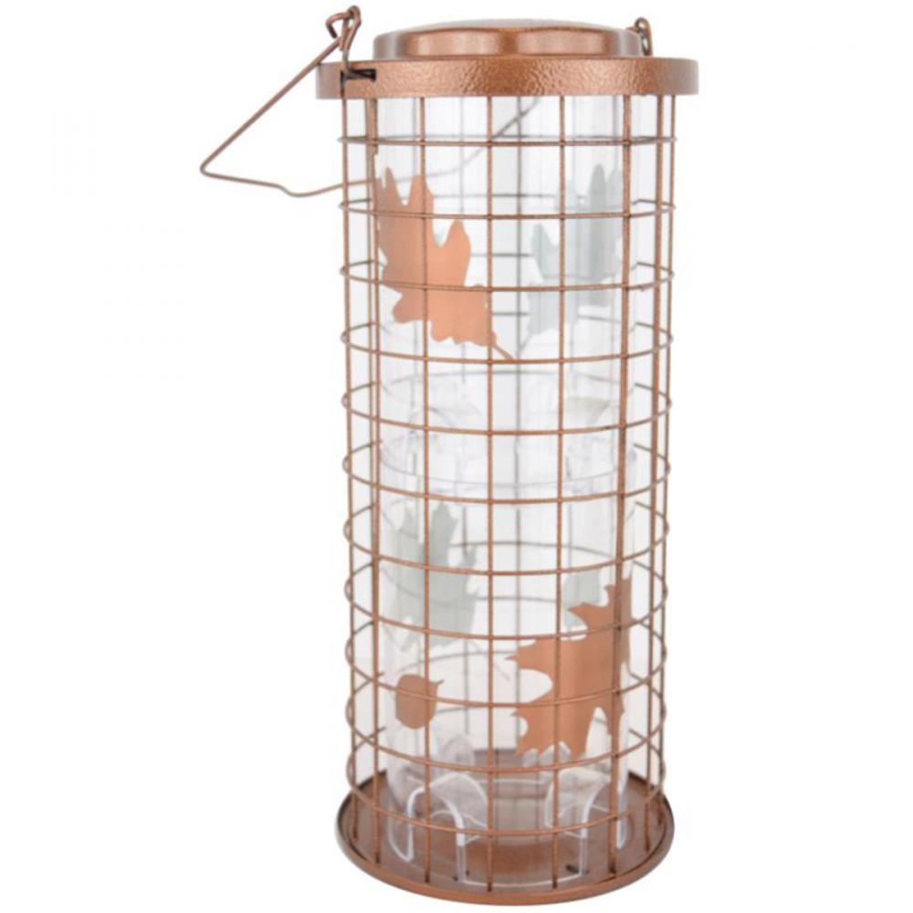 Wild Bird Feeder Squirrel Stumper Bronze Holds 3Lbs of Seeds