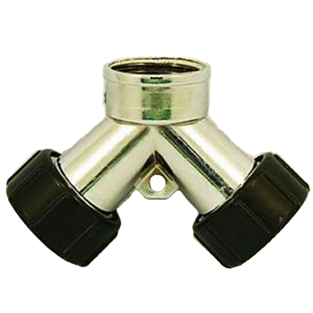 Brass Hose Y Control Valve with Shut-off Levers