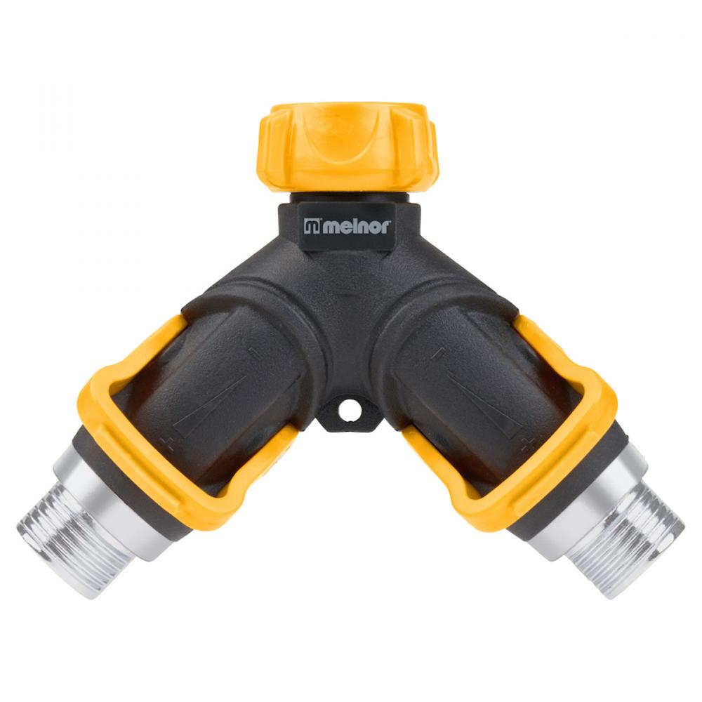 EZ-Flow Metal Hose Y Control Valve Threaded Flip Shut off