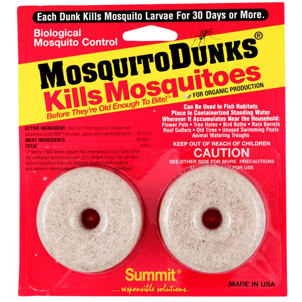 Mosquito Dunks Mosquito Larvae Killer 2/Card