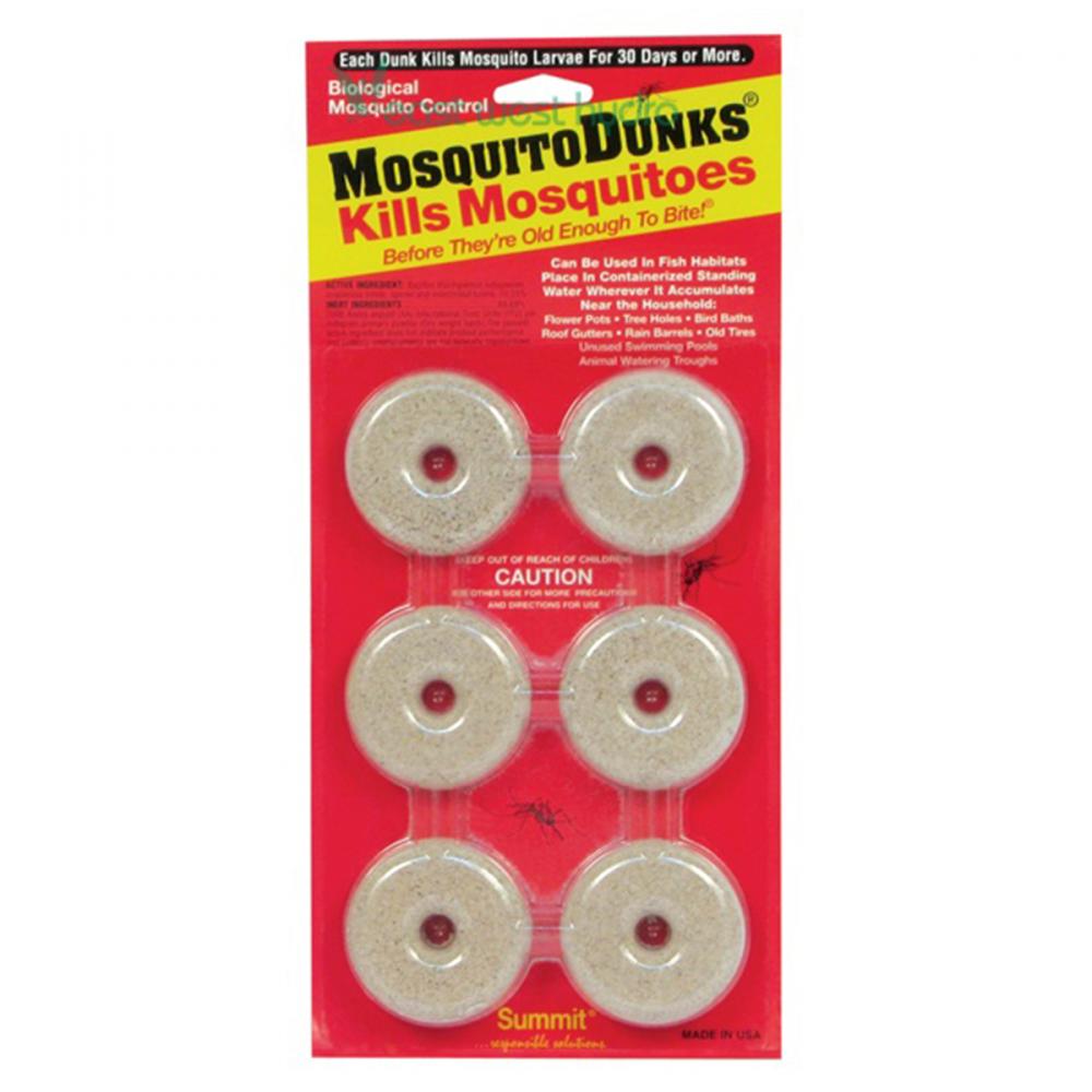 Mosquito Dunks Mosquito Larvae Killer 6/Card