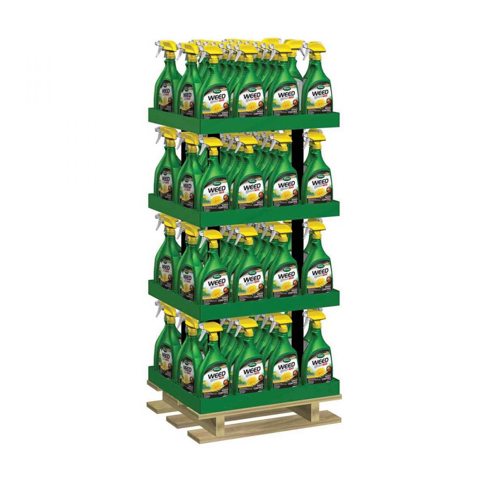 72PC Display Weed B Gon Max RTU Weed Control 1L