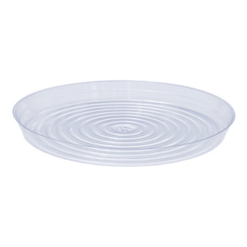 Plant Saucer Clear Vinyl Round 12in