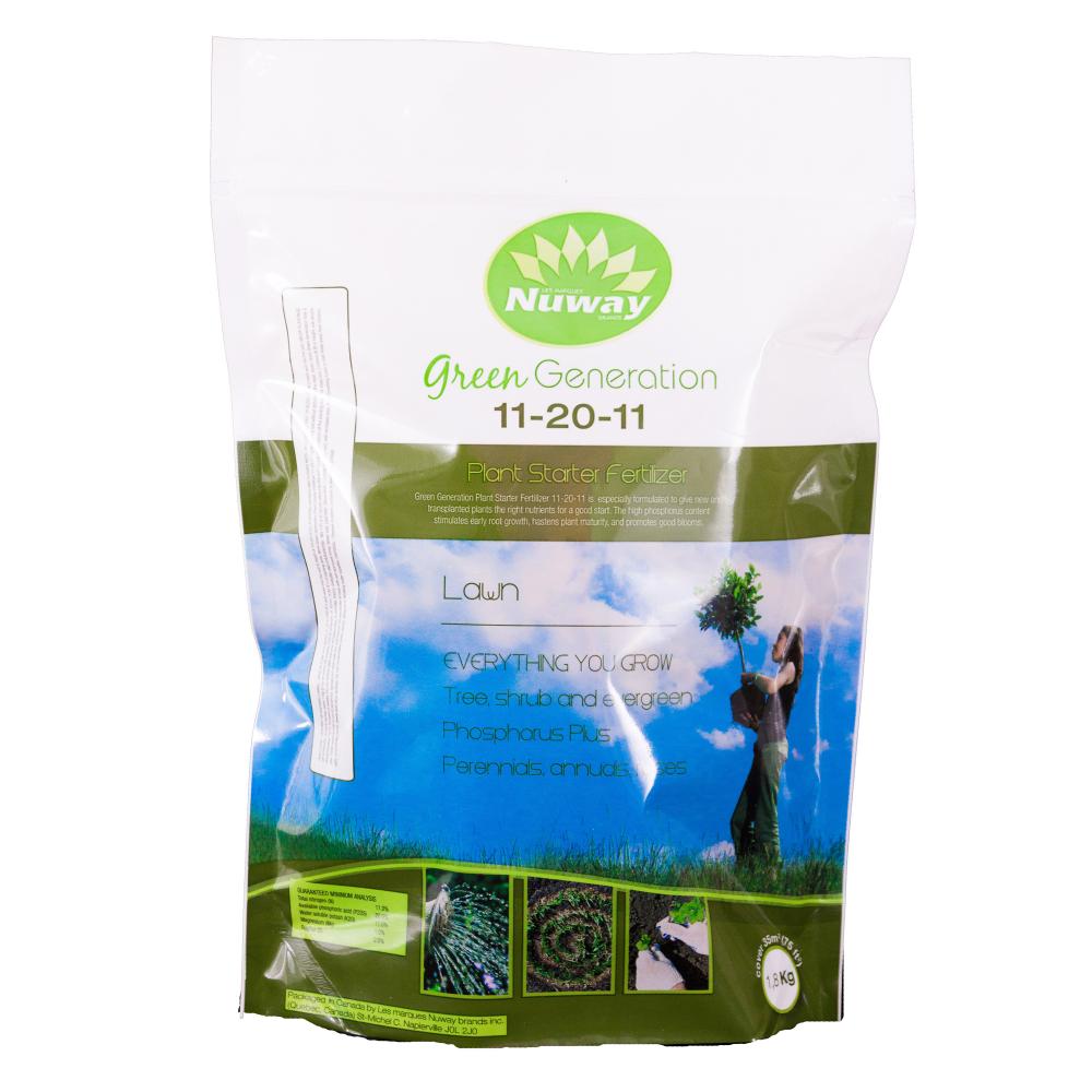Green Generation Starter Fertilizer for Lawns & Plants 11-20-11 6Kg