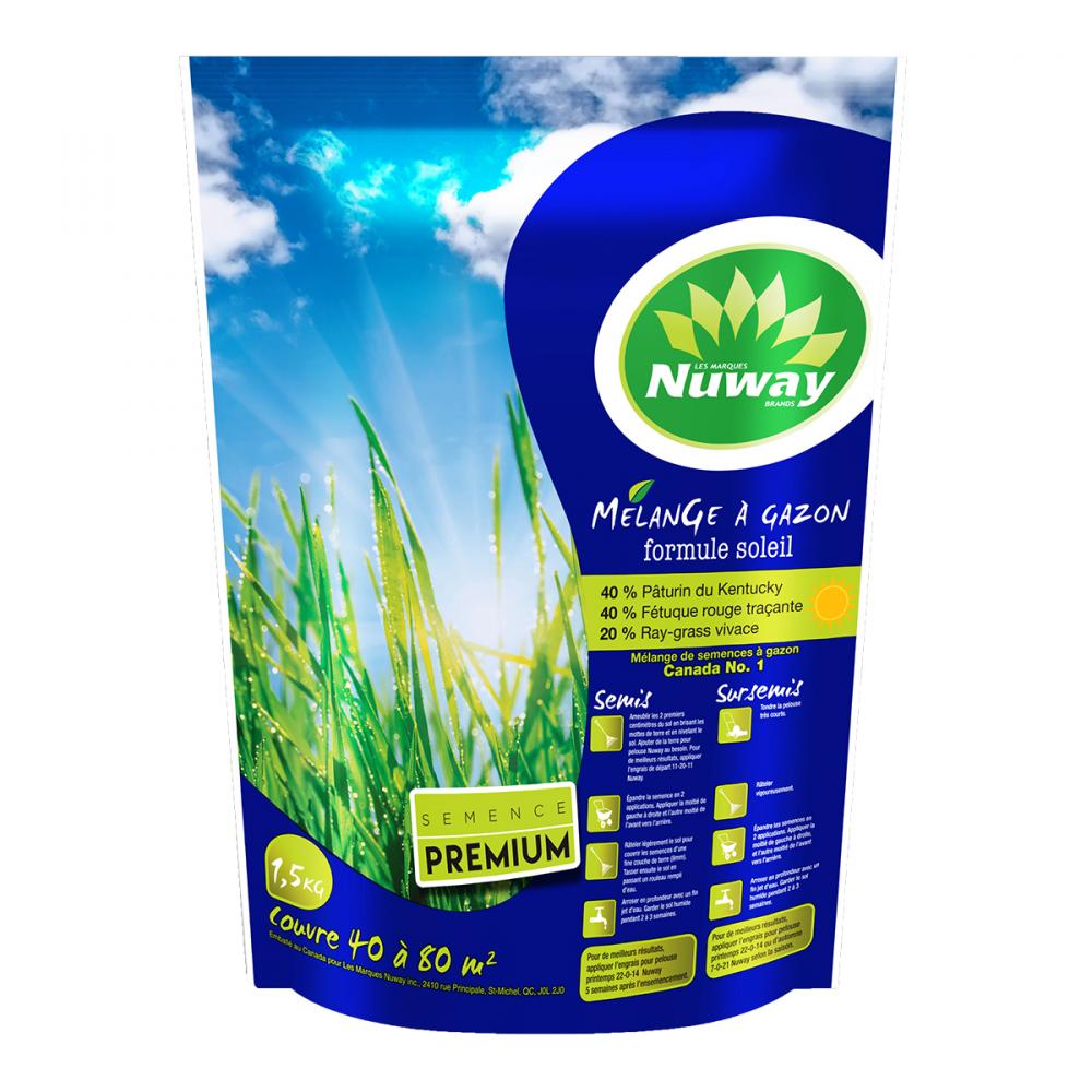 Numix Premium Sun Formula Grass Seed 1.5Kg