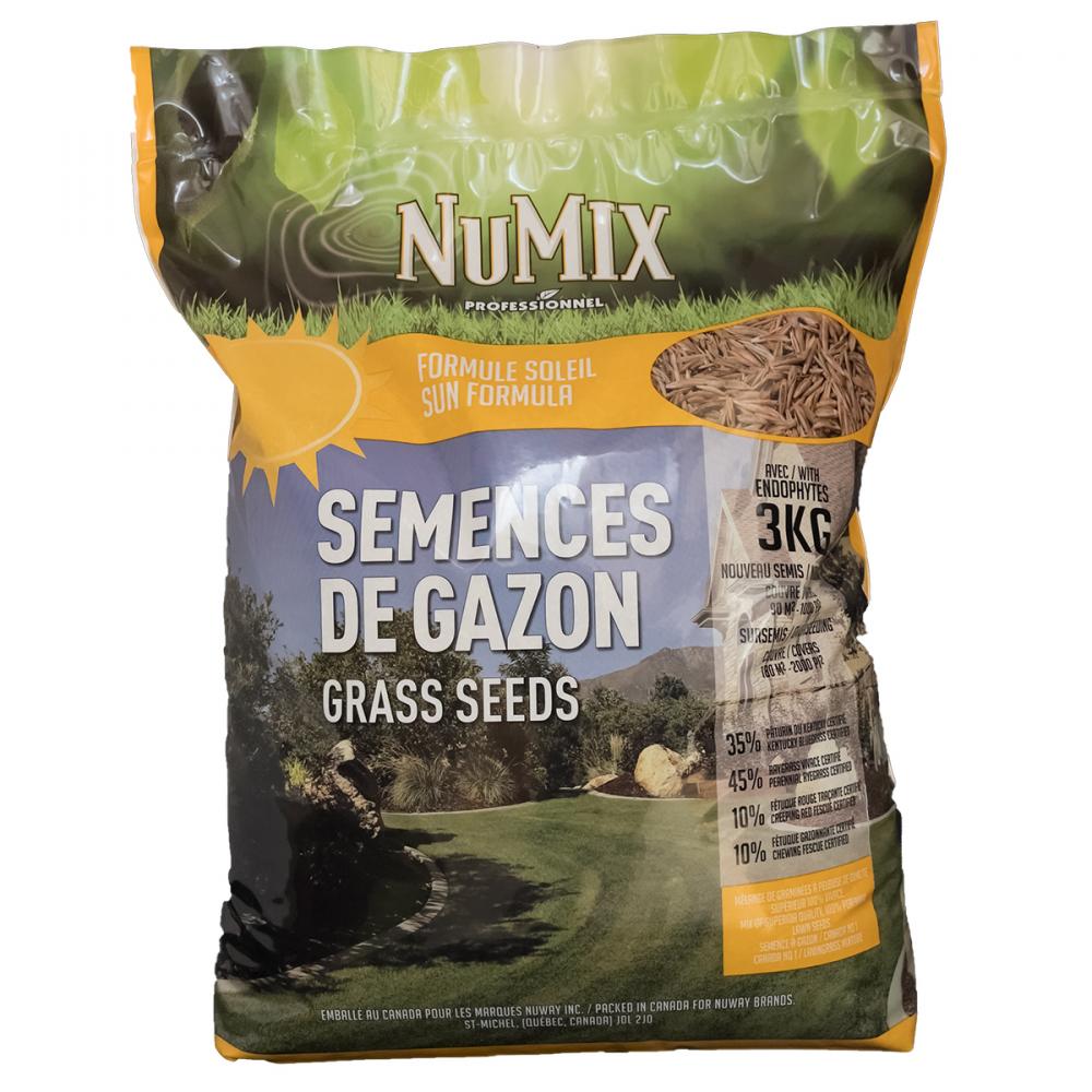 Numix Premium Sun Formula Grass Seed 3Kg