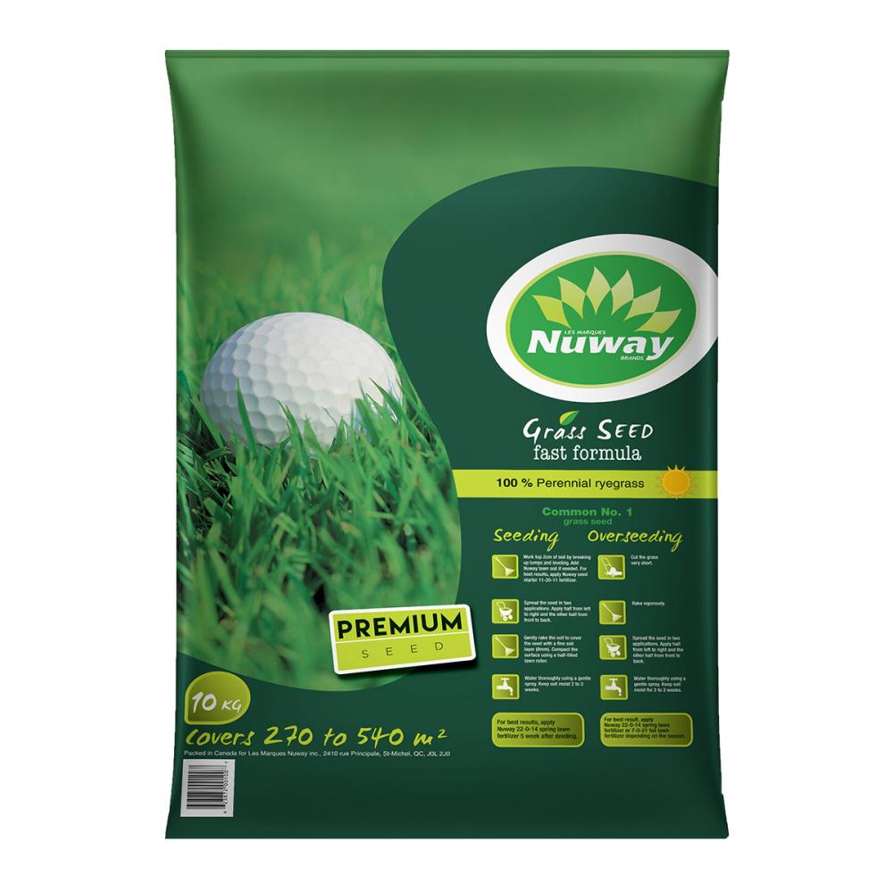 Nuway Fast Grow Grass Seed Mix 10Kg