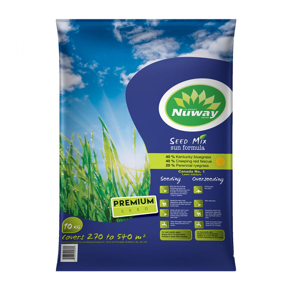Nuway Sun Grass Seed Mix 10Kg