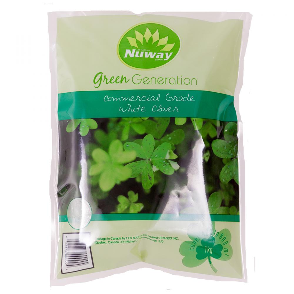 Green Generation White Dutch Clover Grass Seed 1Kg