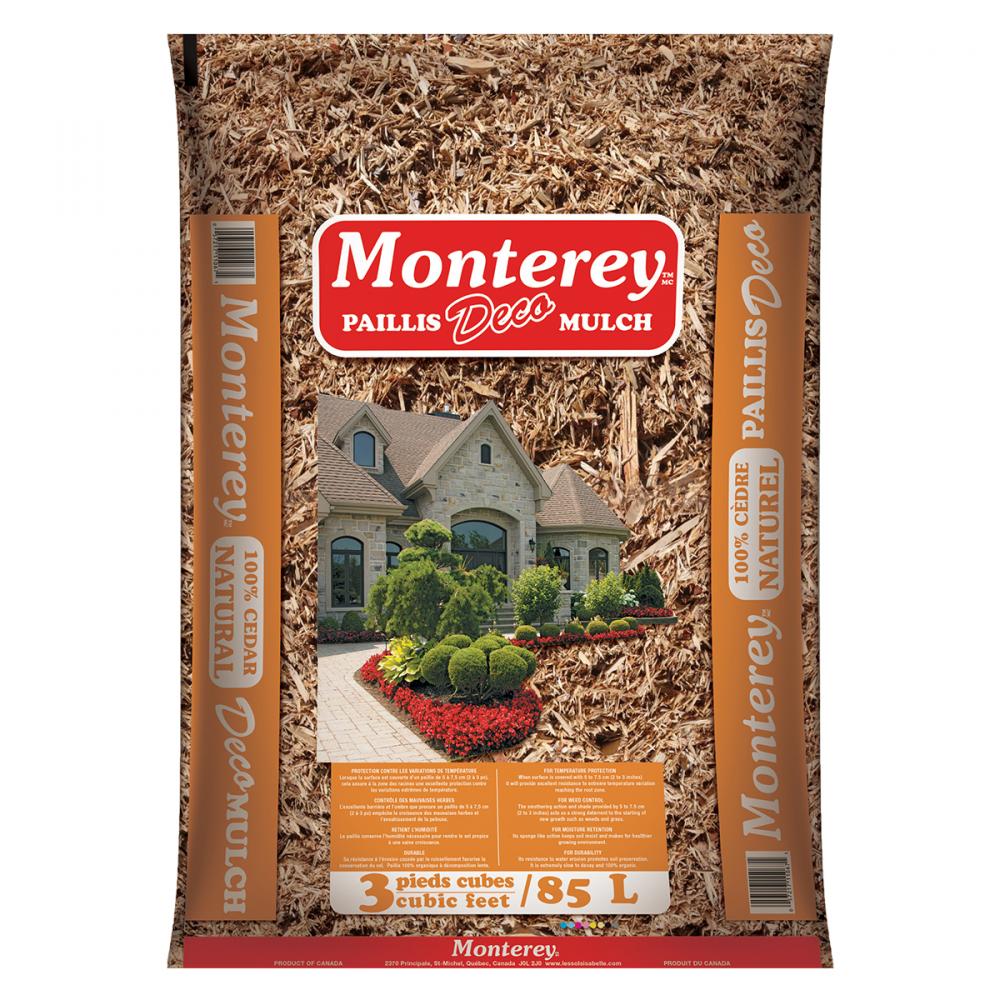 Monterey Cedar Mulch Natural 3cu.ft.