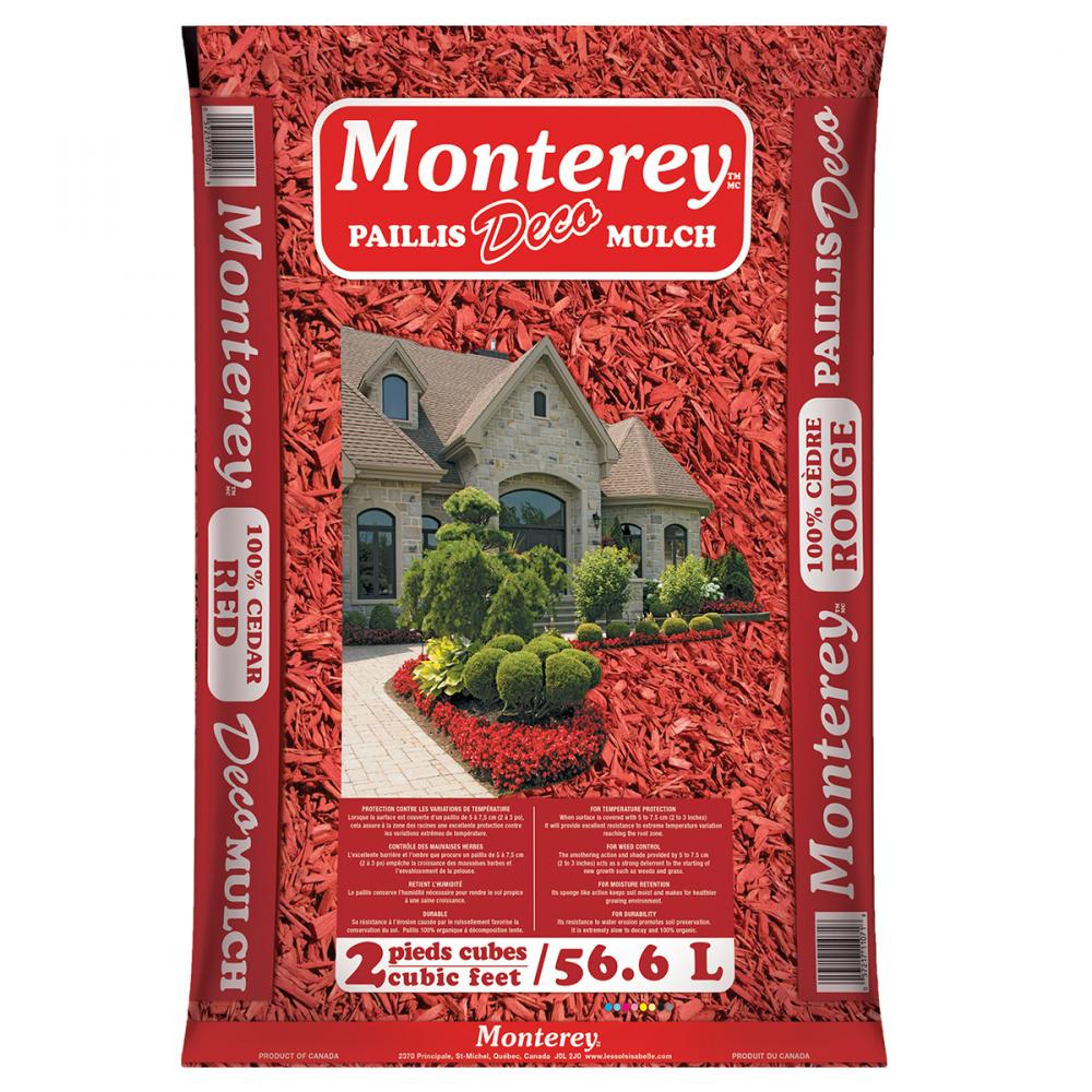 Monterey Cedar Mulch Red 2cu.ft.