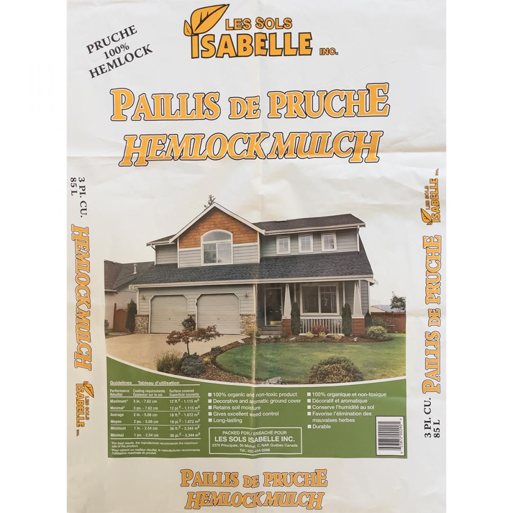 Isabel Hemlock Mulch Natural 3cu.ft.