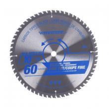 Toolway 111008 - Carbide Tipped Saw Blade ATB Fine Cut 10in (255mm) 60T 5100RPM